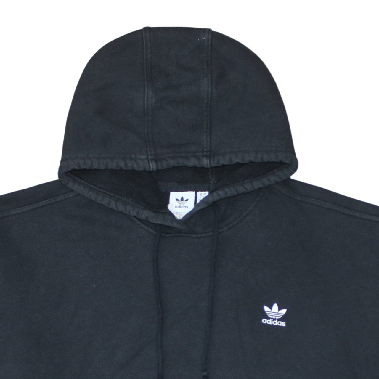 Womens UK Size 3XL adidas Black Pullover Hoodie