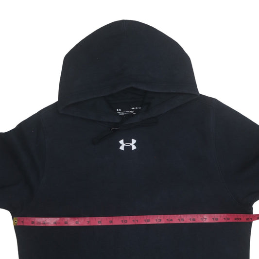 Mens UK Size S Under armour Black Pullover Hoodie