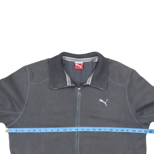 Mens UK Size XL PUMA Grey Gym & Training Running & Jogging Walking Jacket