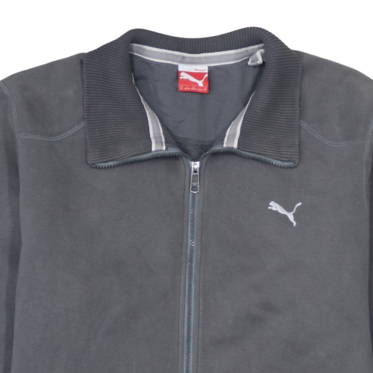 Mens UK Size XL PUMA Grey Gym & Training Running & Jogging Walking Jacket