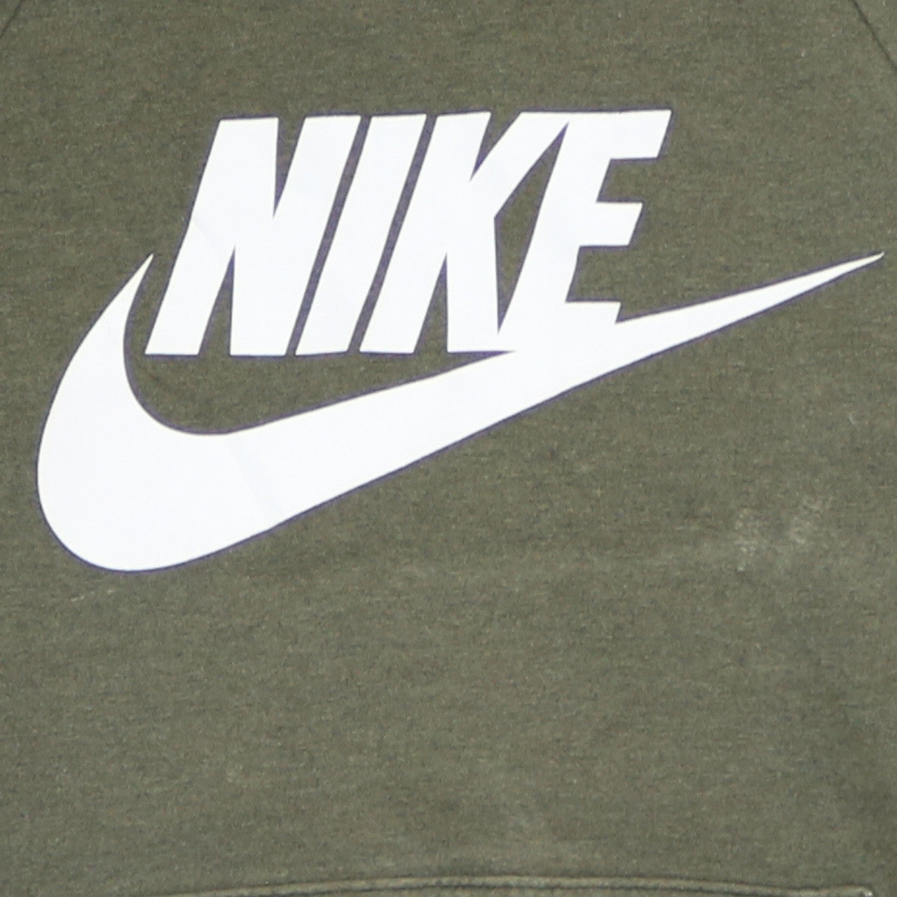 Mens UK Size XS Nike Green Pullover Hoodie