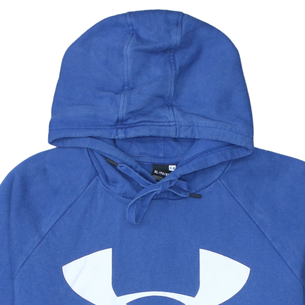 Mens UK Size XL Under armour Blue Pullover Hoodie