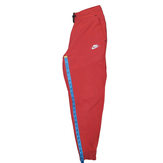 Mens UK Size S Nike Regular Fit Jogger Red Trousers
