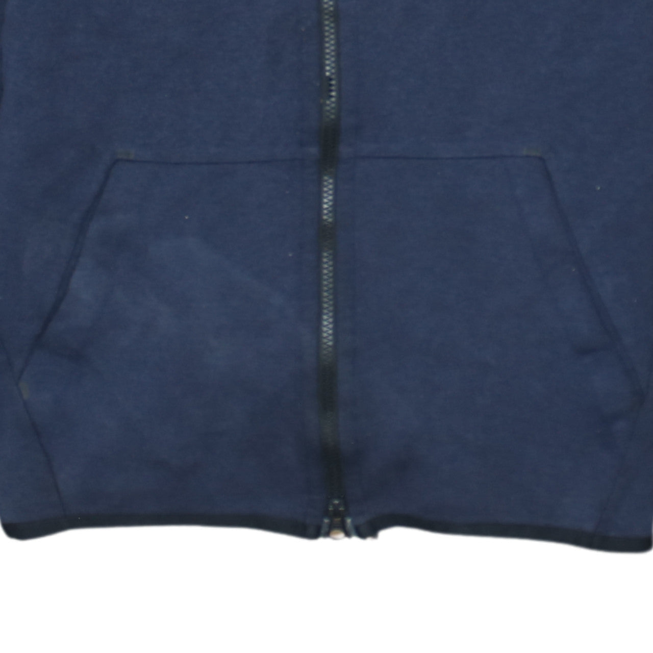 Mens UK Size M Nike Blue Full Zip Hoodie