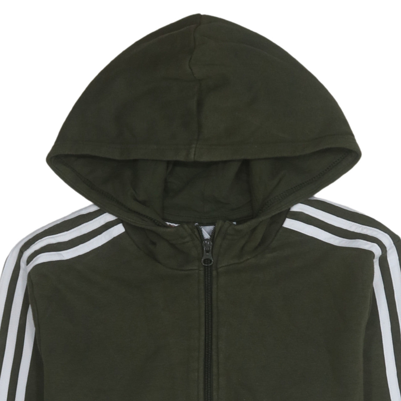 Boys UK Size 15-16 Years adidas Green Pullover Hoodie
