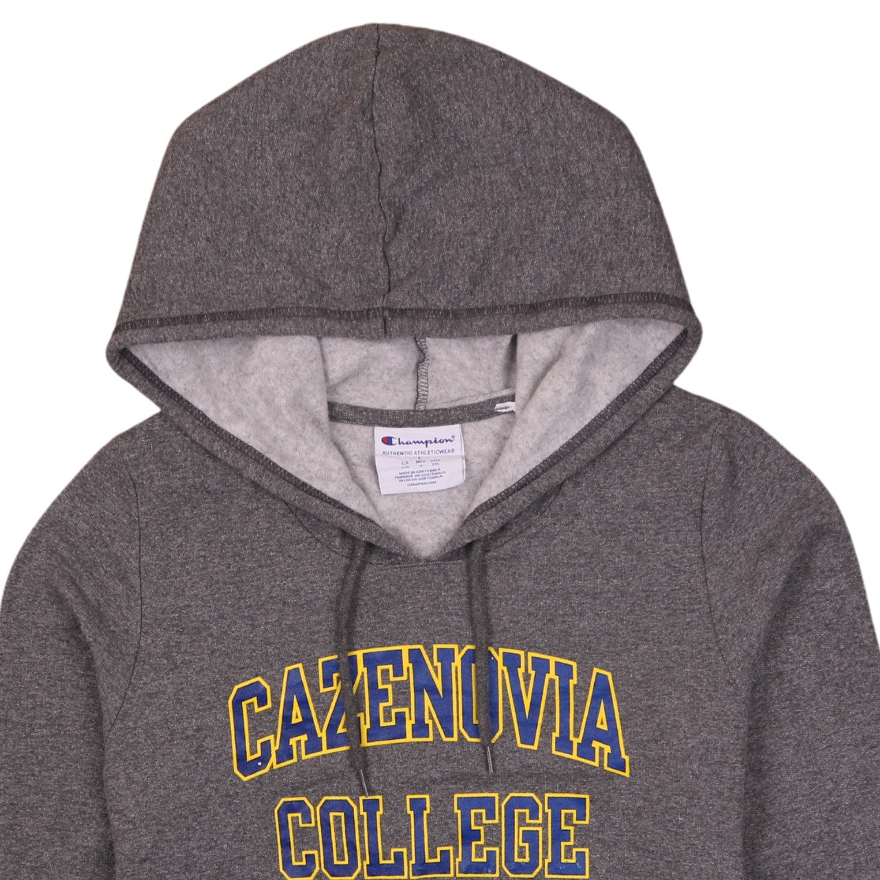 Mens UK Size L Champion Grey Pullover Hoodie