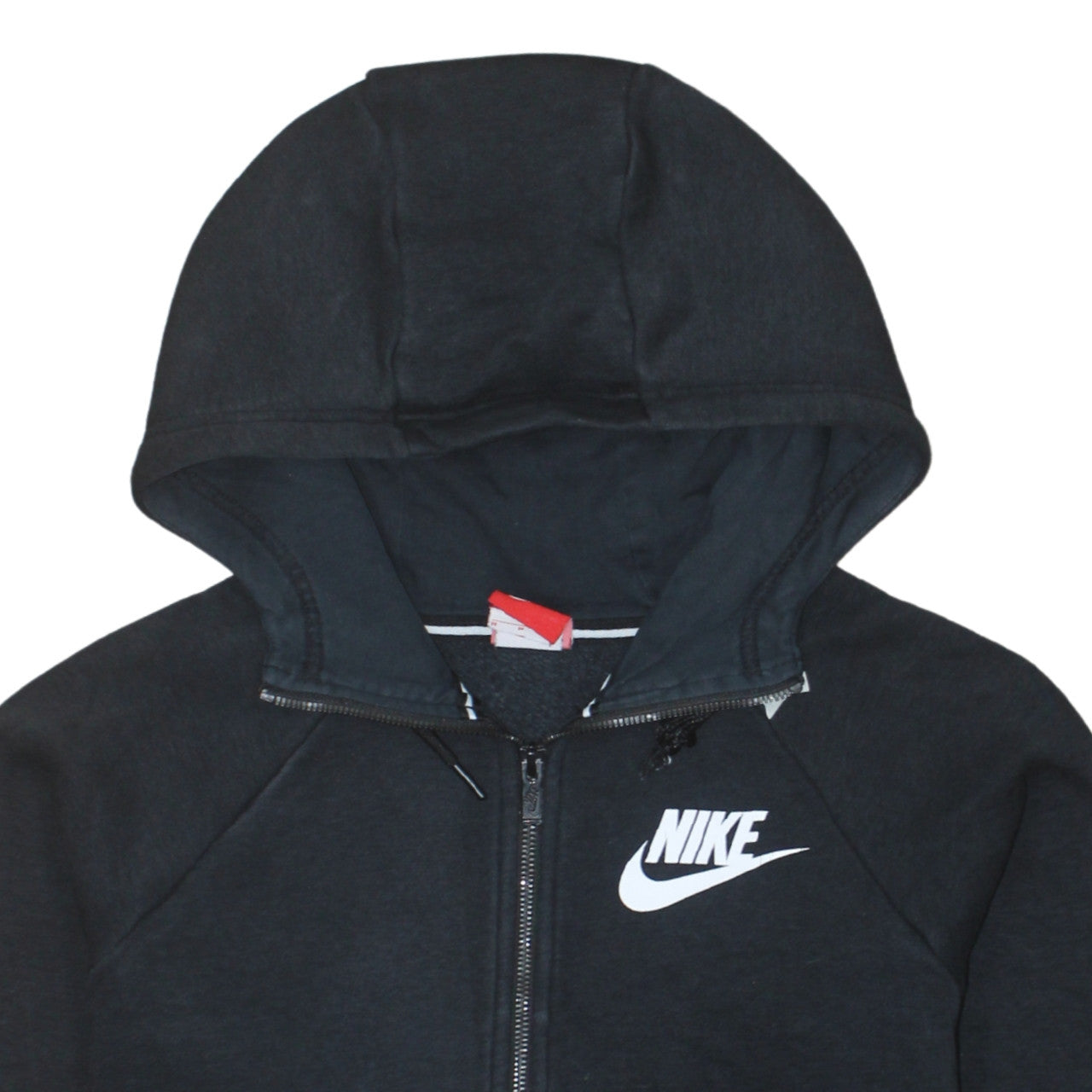 Mens UK Size M Nike Black Full Zip Hoodie