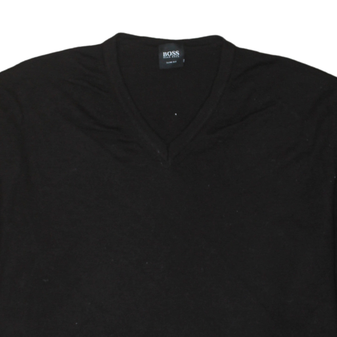 Mens UK Size L HUGO BOSS Black Pullover Jumper