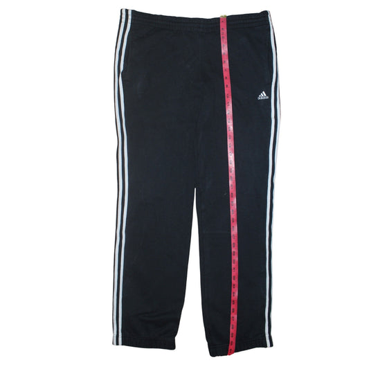 Teenss UK Size 15-16Y adidas Regular Fit Track Pants Black Trousers