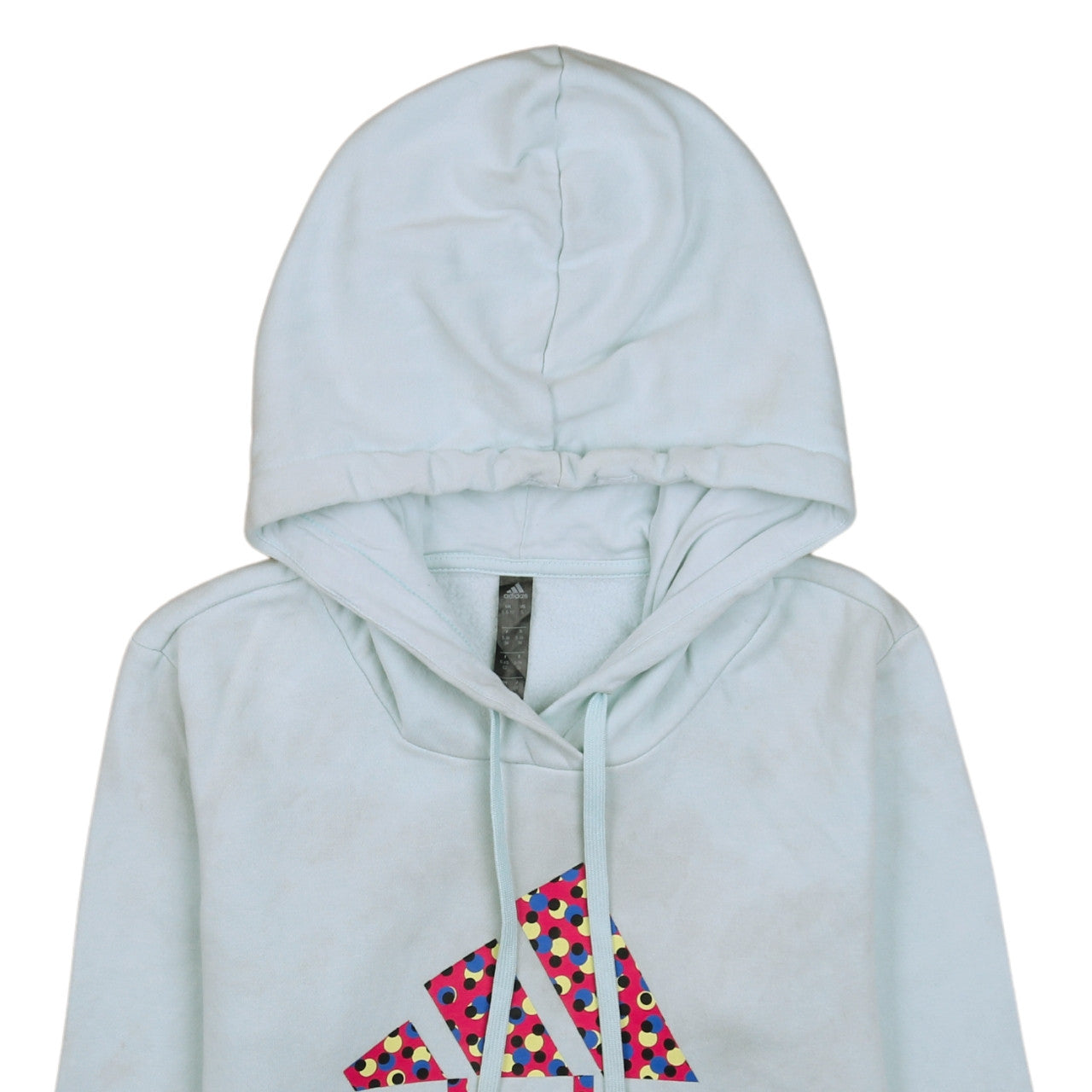 Womens UK Size S adidas Blue Pullover Hoodie