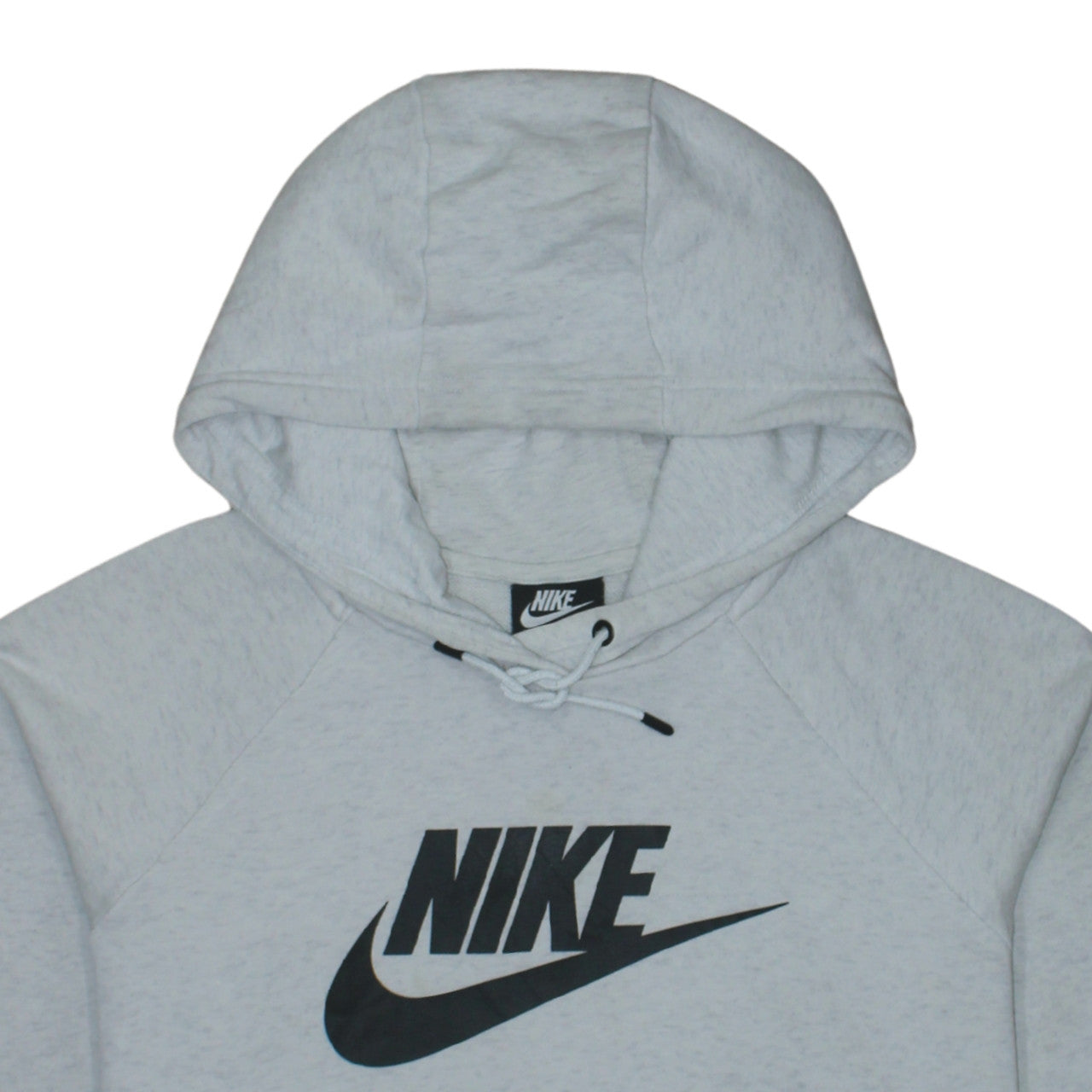 Mens UK Size M Nike Grey Pullover Hoodie