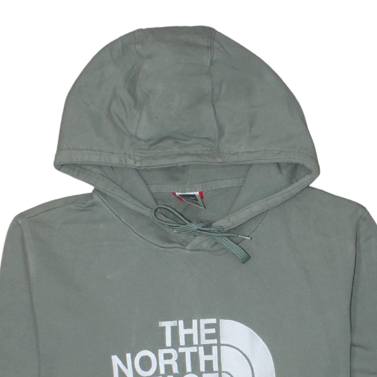 Mens UK Size M The North Face Green Pullover Hoodie