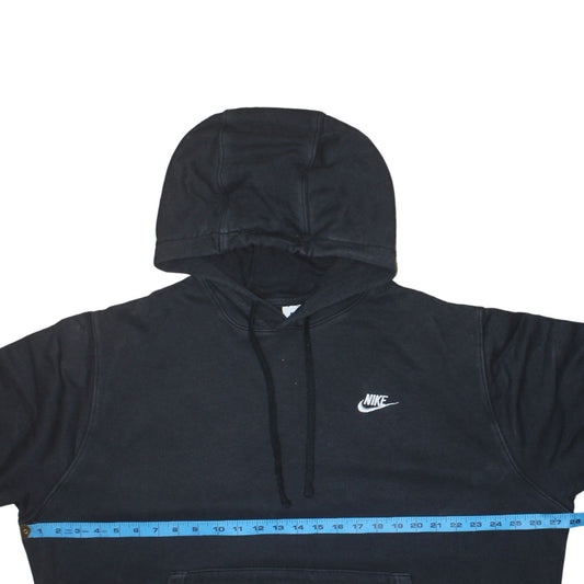 Womens UK Size M Nike Black Pullover Hoodie