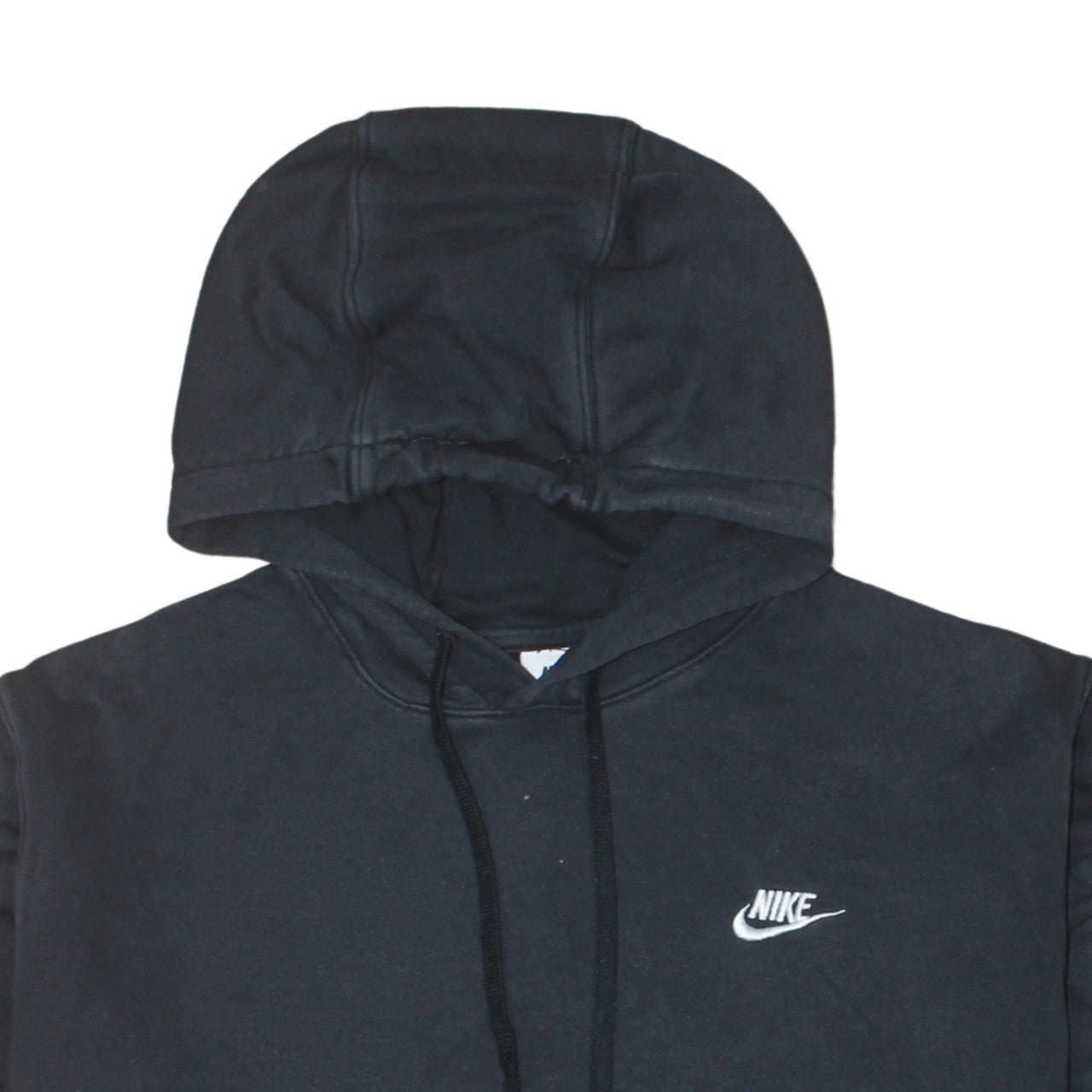 Womens UK Size M Nike Black Pullover Hoodie