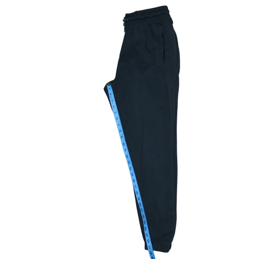 Mens UK Size S Kappa Regular Fit Jogger Black Trousers