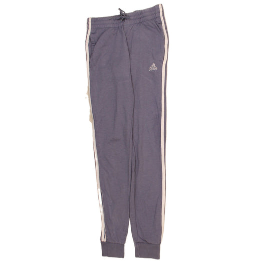 Womens UK Size XS adidas Regular Fit Jogger Blue Trousers