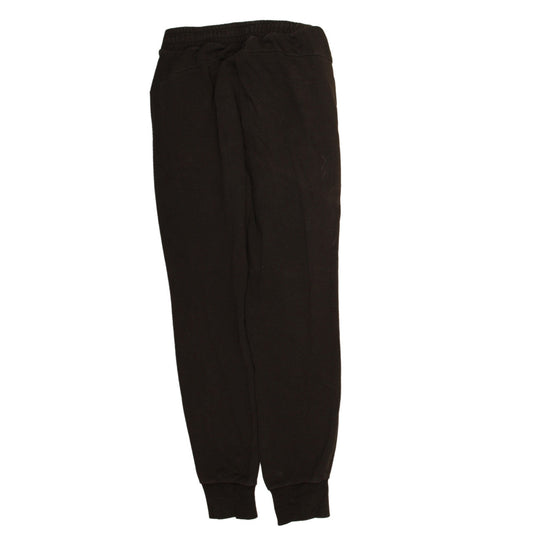 Mens UK Size M PUMA Regular Fit Jogger Black Trousers