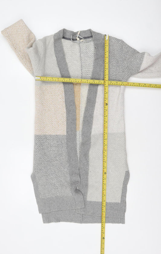 Womens UK Size 8 White Stuff Grey Cardigan Jumper