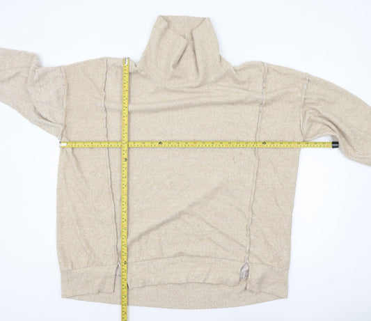 Womens UK Size 26-28 Yours Beige Pullover Jumper