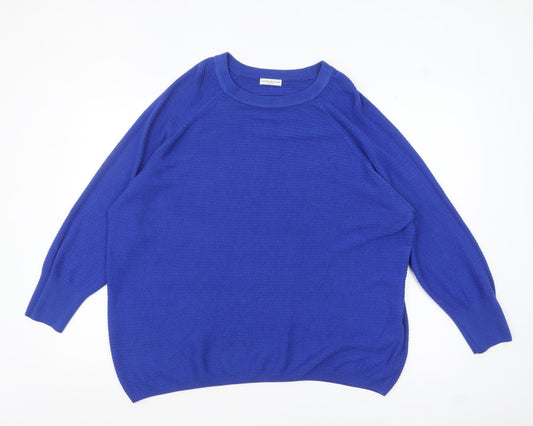 Womens UK Size M Jacqueline de Yong Blue Pullover Jumper