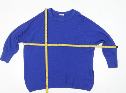 Womens UK Size M Jacqueline de Yong Blue Pullover Jumper