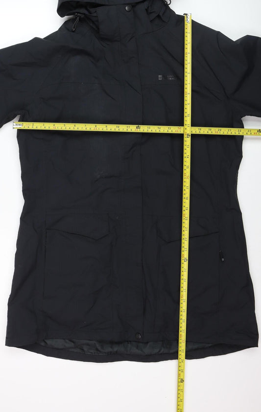 Mountain Warehouse Men's Black Waterproof Hooded Parka Jacket L