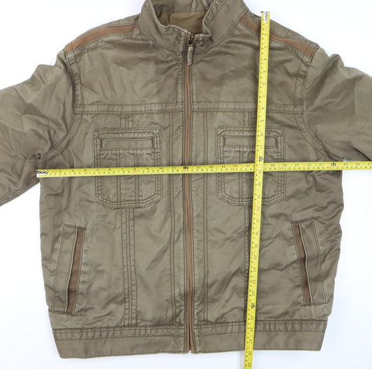 Mens UK Size XL Marks and Spencer Brown Basic Jacket