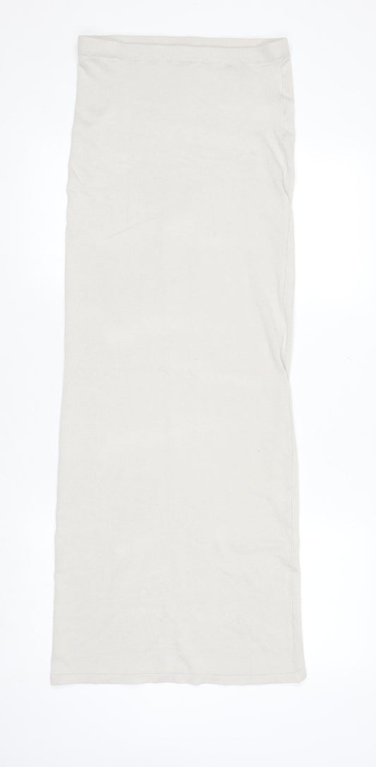 Womens UK Size S PRETTYLITTLETHING Straight & Pencil Knit Skirt