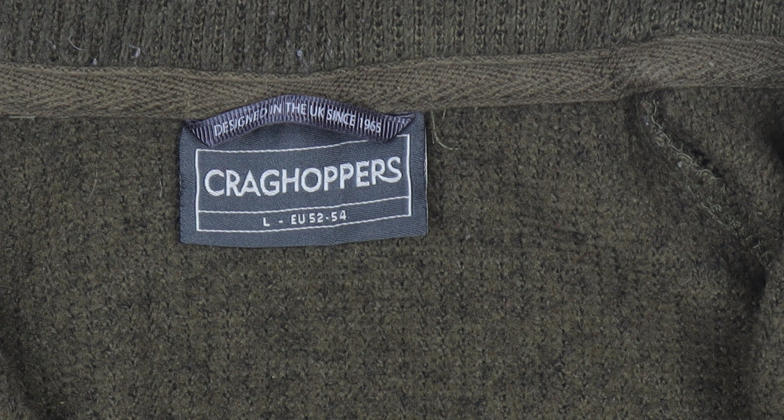 Mens UK Size L Craghoppers Green Basic Jacket