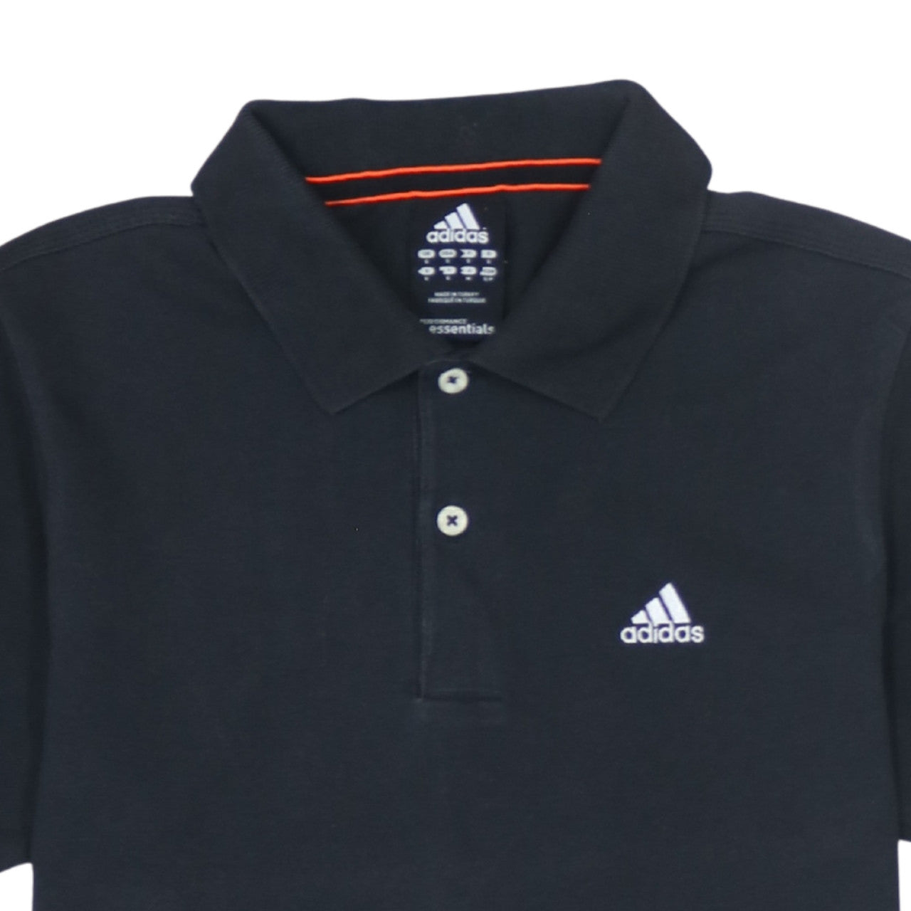 Mens UK Size S adidas Cotton Blend Polo Shirt