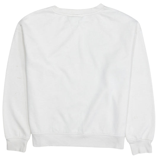 Womens UK Size XS Disney White Pullover Sweatshirt