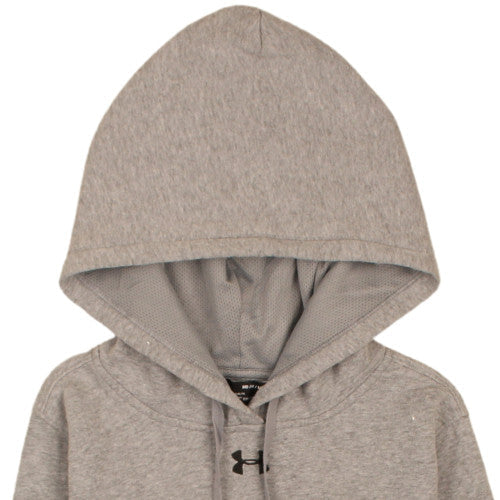 Mens UK Size M Under armour Grey Pullover Hoodie