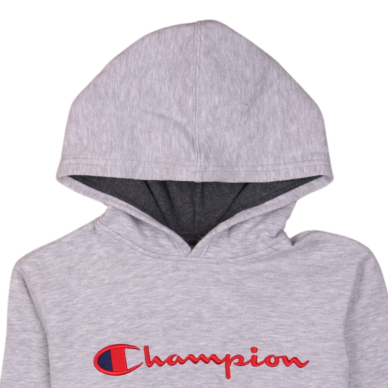 Womens UK Size L Champion Grey Pullover Hoodie