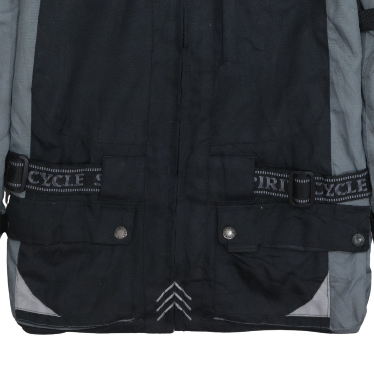 Mens UK Size L Cycle Spirit Black Motorcycle Jacket