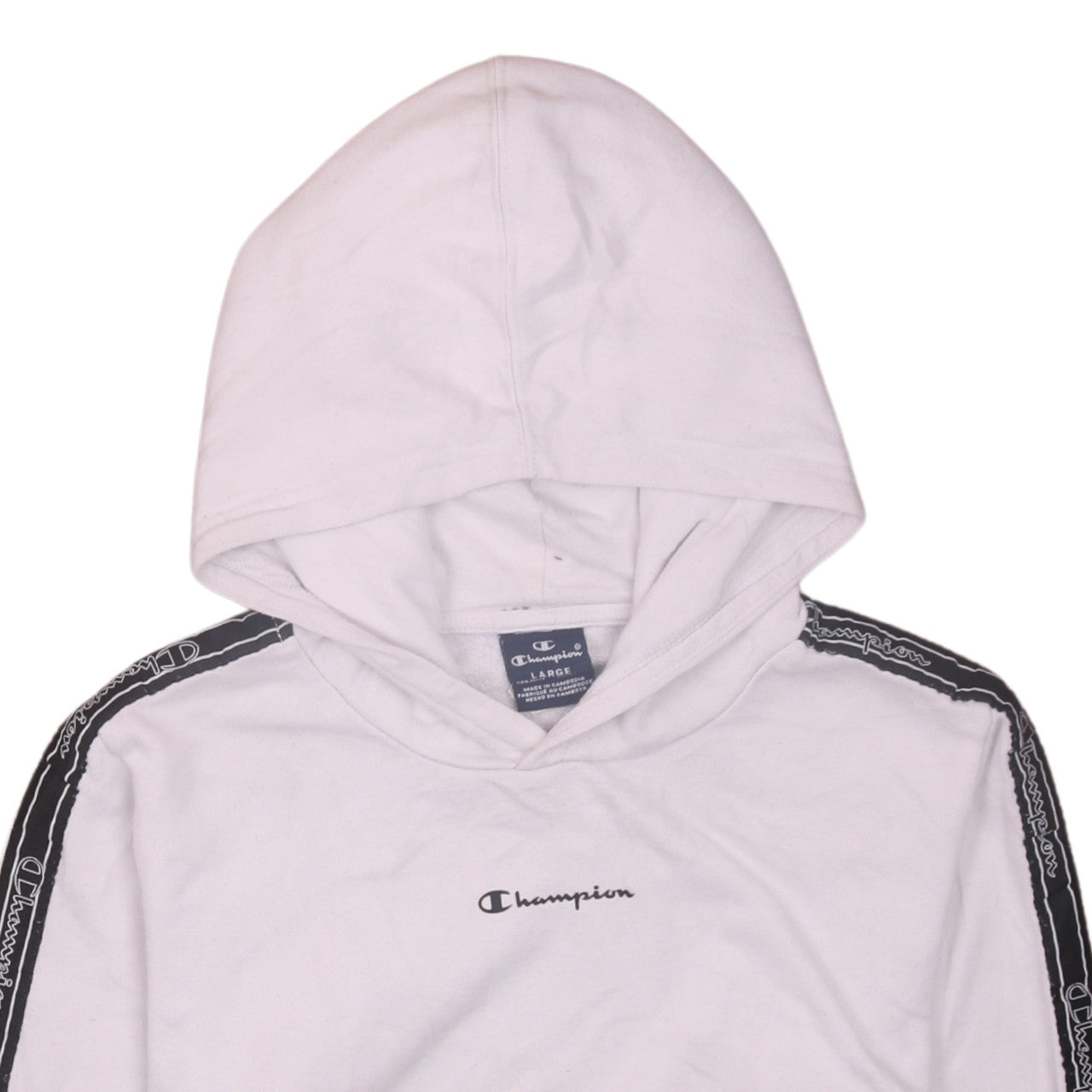 Girls UK Size 11-12 Years Champion White Pullover Hoodie