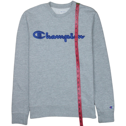 Mens UK Size S Champion Grey Pullover Sweatshirt