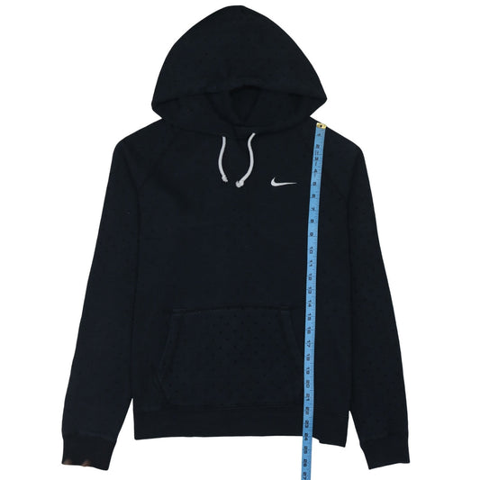Womens UK Size M Nike Black Pullover Hoodie