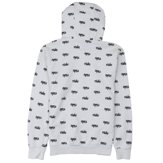 Mens UK Size S Nike White Pullover Hoodie