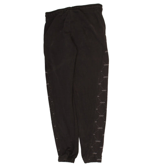 Womens UK Size S adidas Regular Fit Jogger Black Trousers