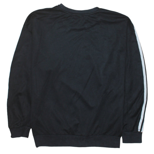 Womens UK Size M adidas Black Pullover Sweatshirt