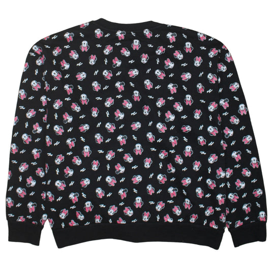 Womens UK Size XL Disney Black Pullover Sweatshirt