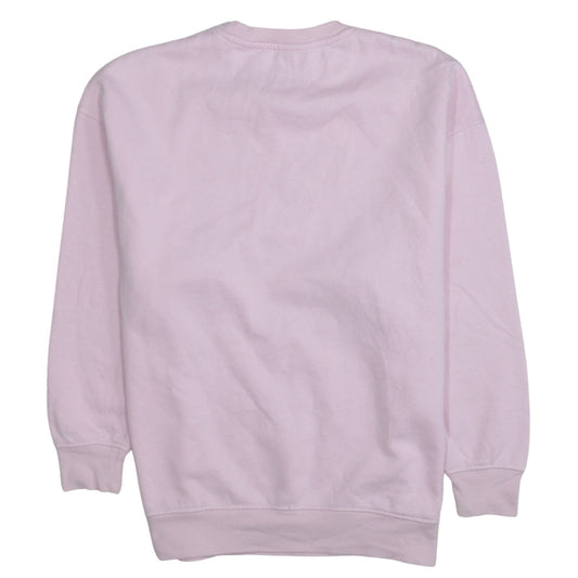 Womens UK Size XS Disney Pink Pullover Sweatshirt