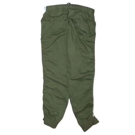 Nike Men's Green Track Pants L Side Stripe Cotton Blend
