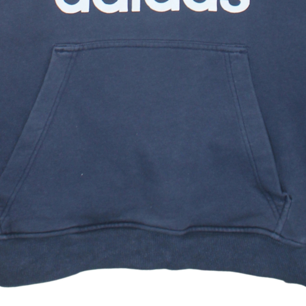 Mens UK Size L adidas Blue Pullover Hoodie