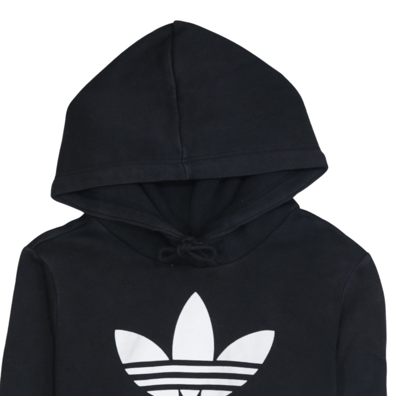 Womens UK Size 12 adidas Black Pullover Hoodie
