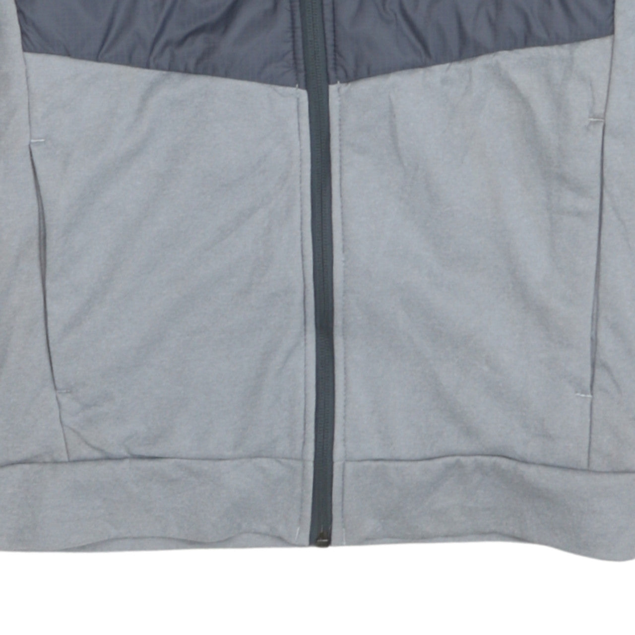 Additional view of The North Face boys’ grey hooded full zip puffer jacket 18-20 years