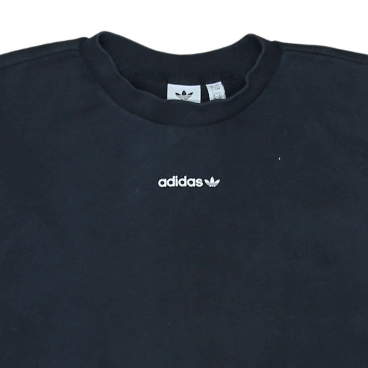 Womens UK Size 8 adidas Black Pullover Sweatshirt