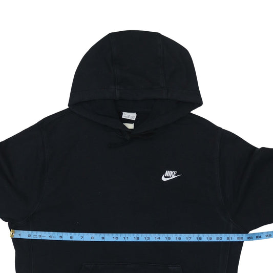 Mens UK Size M Nike Black Pullover Hoodie