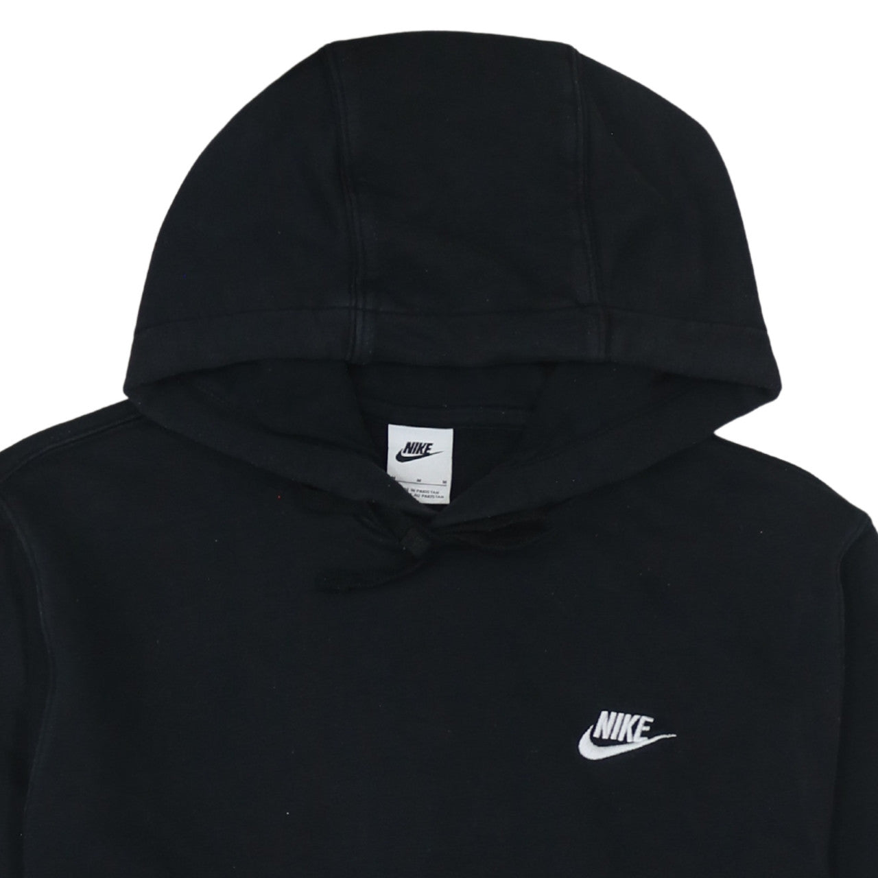 Mens UK Size M Nike Black Pullover Hoodie