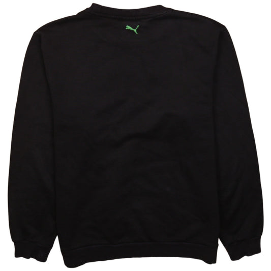 Mens UK Size M PUMA Black Pullover Sweatshirt